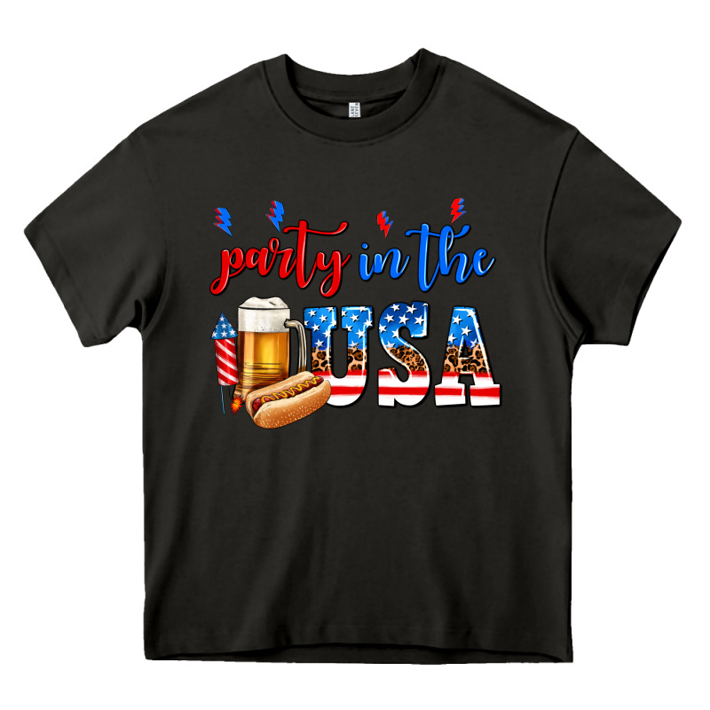 Party In The Usa Heavy Core Tee by AdoDesignShop | Teevron