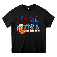 Black party in the usa Heavy Core Tee - AdoDesignShop