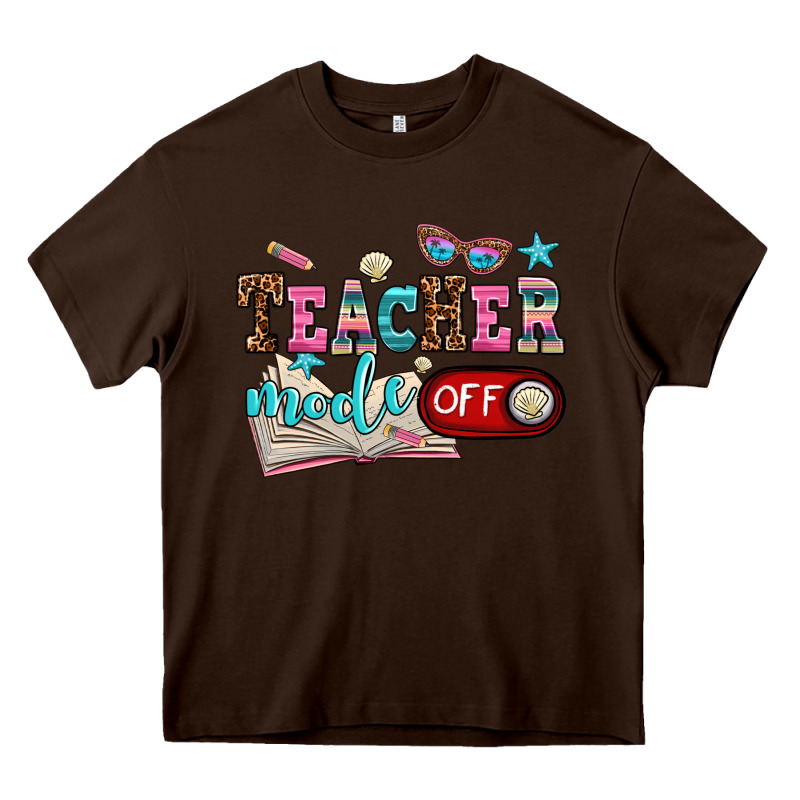 Teacher Mode Off Heavy Core Tee by AdoDesignShop | Teevron