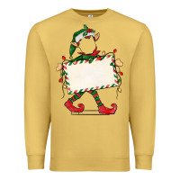 Antique Gold customize christmas elf Premium Sweatshirt - CowGirlArtShop