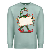 Seafoam customize christmas elf Premium Sweatshirt - CowGirlArtShop
