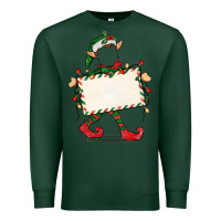 Sports Green customize christmas elf Premium Sweatshirt - CowGirlArtShop