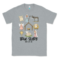 Heather Grey true story Classic Tee - MaliasSmallBusiness
