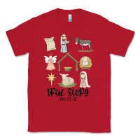 Red true story Classic Tee - MaliasSmallBusiness