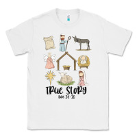 White true story Classic Tee - MaliasSmallBusiness