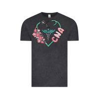 Vintage Black cna heart Vintage Tee - MaliasSmallBusiness