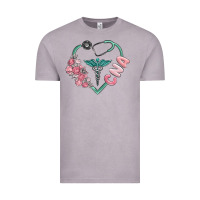 Vintage Zinc cna heart Vintage Tee - MaliasSmallBusiness