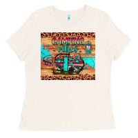 Bone camping vibes Ladies Tee - JahusDesignShop