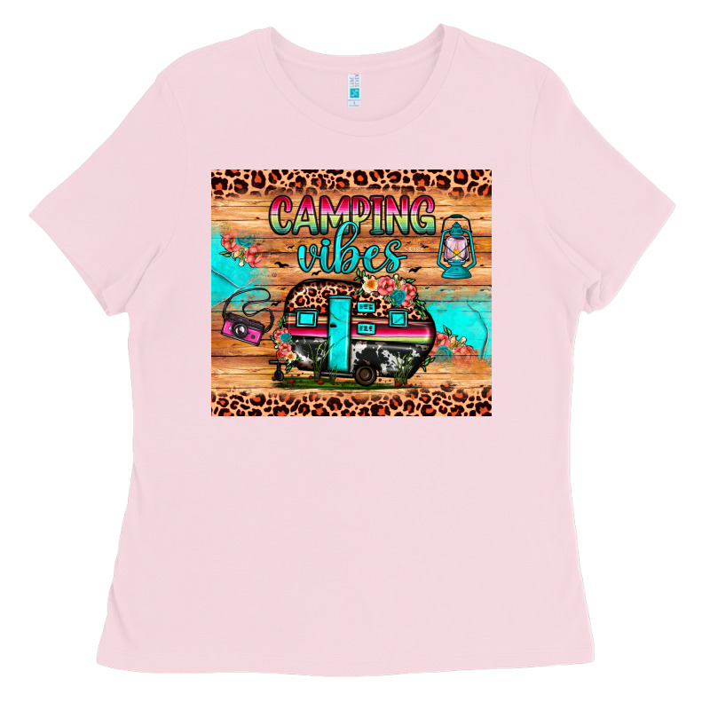 Camping Vibes Ladies Tee by JahusDesignShop | Teevron