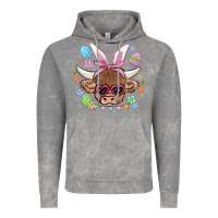 Cloud Rock easter cow Vintage Hoodie - MaliasSmallBusiness