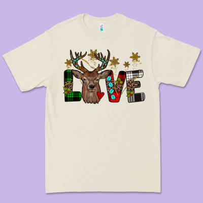 Love Christmas Premium Tee Designed By Jahusdesignshop