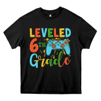 Black leveled 6th grade Heavy Core Tee - JahusDesignShop