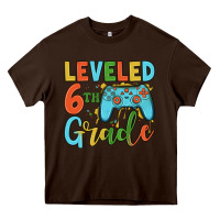 Chocolate Brown leveled 6th grade Heavy Core Tee - JahusDesignShop