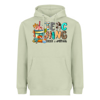 Matcha teaching little pumpkins Heavyweight Hoodie - CowGirlArtShop