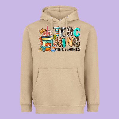 Teaching Little Pumpkins Heavyweight Hoodie Designed By Cowgirlartshop