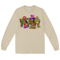 Mushroom mardi gras dental Long Sleeve Tee - BundleAndBundleShop
