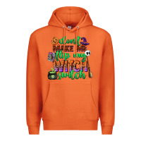 Carrot dont make me flip my witch switch Premium Hoodie - CowGirlArtShop