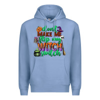 Colony Blue dont make me flip my witch switch Premium Hoodie - CowGirlArtShop