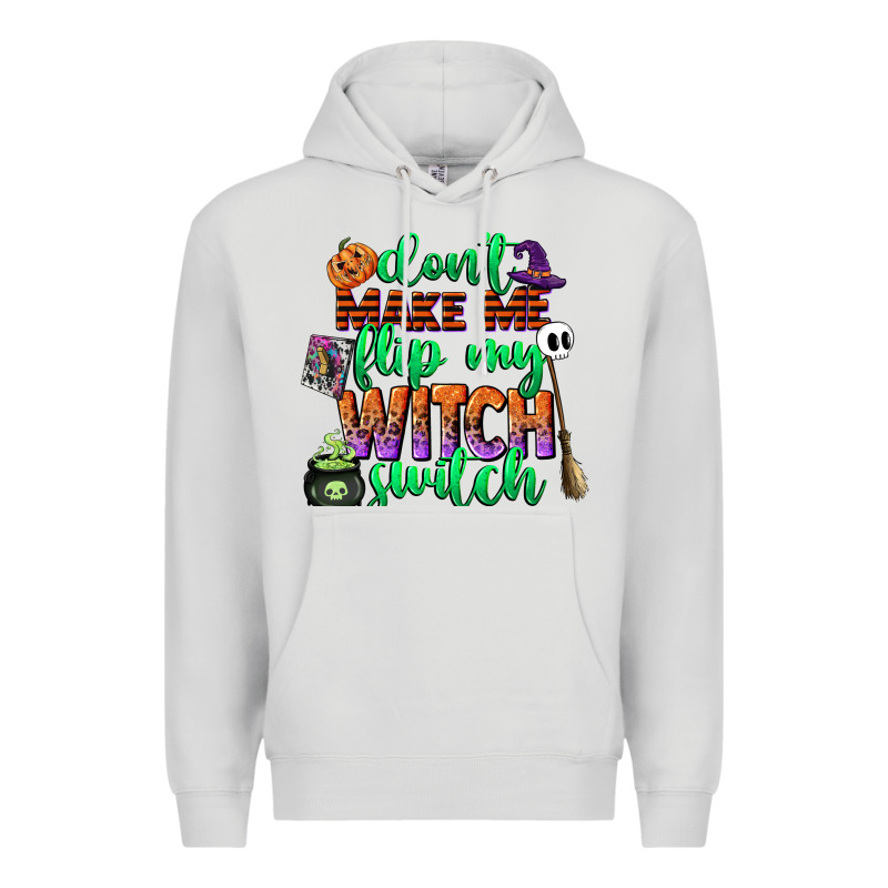 Dont Make Me Flip My Witch Switch Premium Hoodie by CowGirlArtShop | Teevron