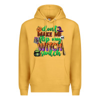 Mustard dont make me flip my witch switch Premium Hoodie - CowGirlArtShop
