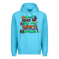 Ocean Blue dont make me flip my witch switch Premium Hoodie - CowGirlArtShop