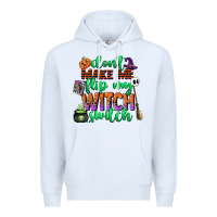 White dont make me flip my witch switch Premium Hoodie - CowGirlArtShop