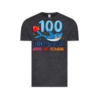 Vintage Black 100 jawsome days of school Vintage Tee - MaliasSmallBusiness