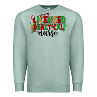 Seafoam licensed practical nurse Premium Sweatshirt - CowGirlArtShop