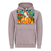 Vintage Zinc autumn sheep in a pumpkin Vintage Hoodie - Jasminsmagicworld
