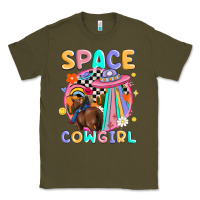 Army Green space cowgirl Classic Tee - MaliasSmallBusiness