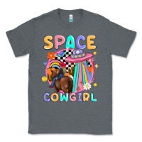 Charcoal Heather space cowgirl Classic Tee - MaliasSmallBusiness