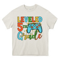 Cream leveled 5th grade Heavy Core Tee - JahusDesignShop