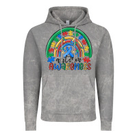 Cloud Rock autism awareness rainbow Vintage Hoodie - MaliasSmallBusiness