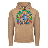 Vintage Coffee autism awareness rainbow Vintage Hoodie - MaliasSmallBusiness