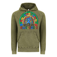 Vintage Olive autism awareness rainbow Vintage Hoodie - MaliasSmallBusiness