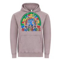 Vintage Zinc autism awareness rainbow Vintage Hoodie - MaliasSmallBusiness