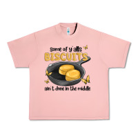 Salmon some of yalls biscuits aint done in the middle Urban Heavy Tee - MaliasSmallBusiness