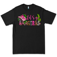 Black lets go girls with boots and hats Premium Tee - AdoDesignShop