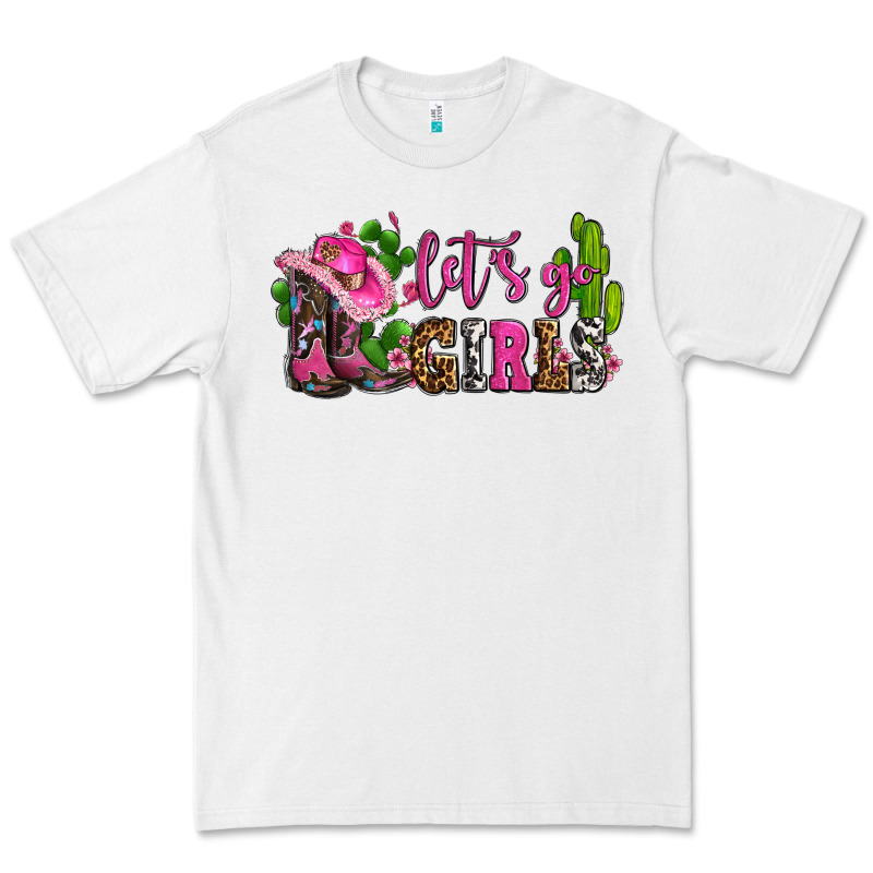 Lets Go Girls With Boots And Hats Premium Tee by AdoDesignShop | Teevron