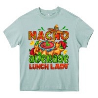 Arona nacho average lunch lady  with nacho Heavy Core Tee - AdoDesignShop