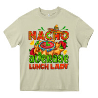 Mossy nacho average lunch lady  with nacho Heavy Core Tee - AdoDesignShop