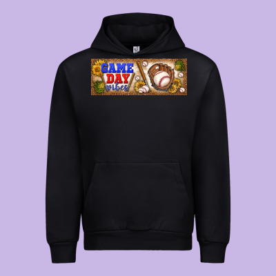Game Day Vibes Urban Hoodie Designed By Bundleandbundleshop