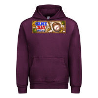 Mauve Wine game day vibes Urban Hoodie - BundleAndBundleShop