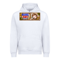 White game day vibes Urban Hoodie - BundleAndBundleShop