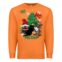 Carrot ho ho ho meow Premium Sweatshirt - CowGirlArtShop