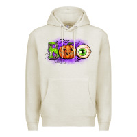 Oatmeal Heather boo Premium Hoodie - CowGirlArtShop