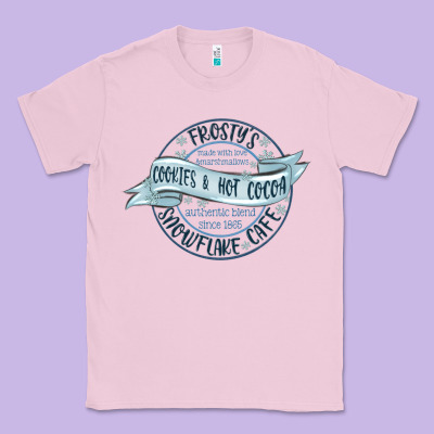 Frostys Snowflake Cafe Classic Tee Designed By Maliassmallbusiness