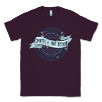 Plum frostys snowflake cafe Classic Tee - MaliasSmallBusiness