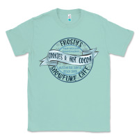 Seafoam frostys snowflake cafe Classic Tee - MaliasSmallBusiness