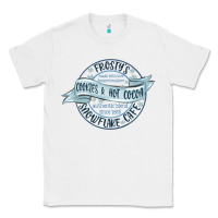 White frostys snowflake cafe Classic Tee - MaliasSmallBusiness